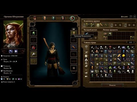 Видео: Pillars of Eternity II Deadfire Гайд  Пулеметчик Монах Боец сложность Путь проклятых предметы уровни