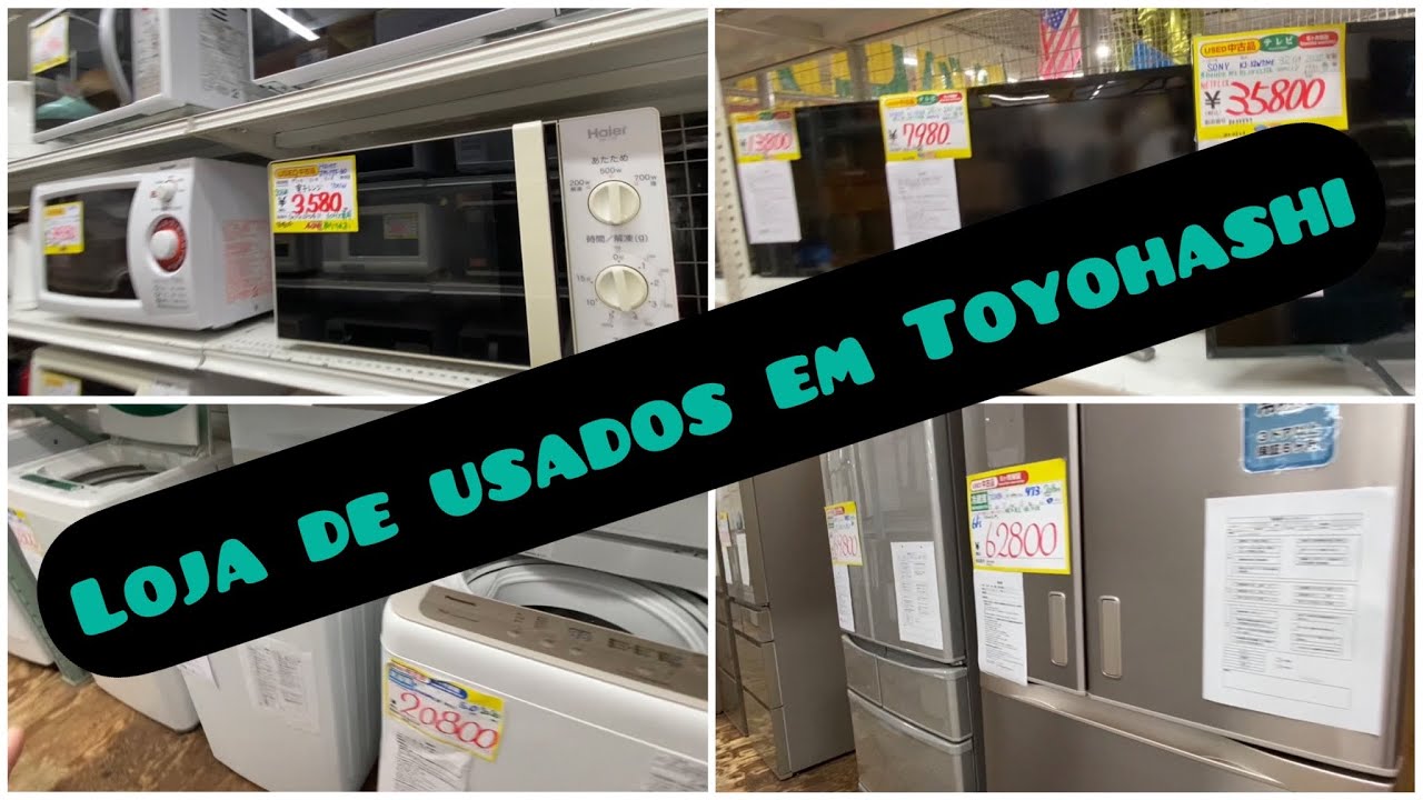 Loja de usados em Toyohashi | Preço de eletrodomésticos usados no