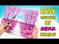 Simple Acrylic Painting Technique That Anyone Can Do!