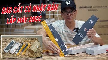 Hạn Chế Tai Nạn Nhờ Sử Dụng Dao Cắt Cỏ Nhật Bản SAnyo Metal Thép SKS 5 Không Vỡ Không Nứt