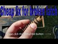 DIY trailer gate spring LATCH REPAIR for cheap Replacement utility fix broken Carry-on