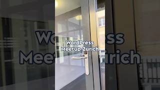 WordPress Meetup Zürich