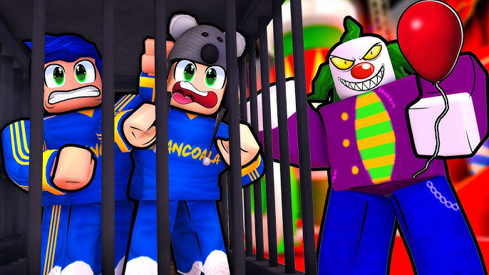 FUGA DO MR FUNNY NO ROBLOX ESCAPE - Brancoala Games 