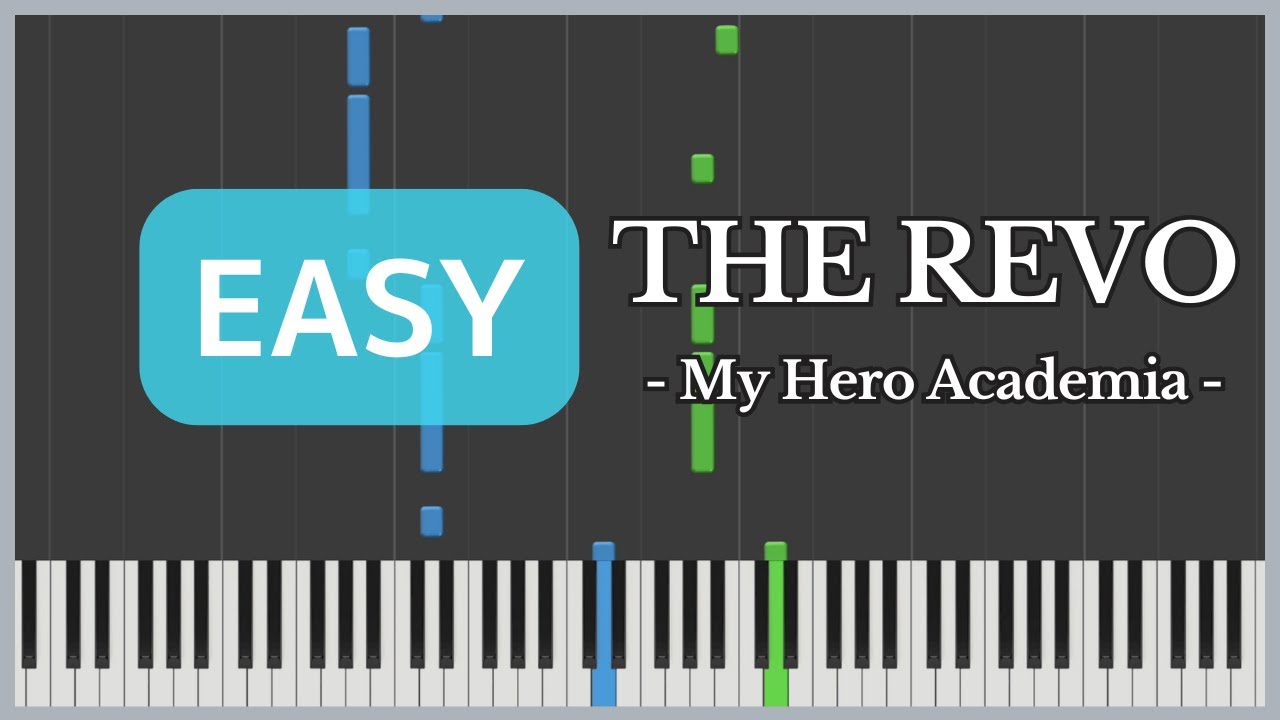 THE REVO - My Hero Academia / Porno Graffitti [Piano Sheet Music / Easy]