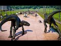 30 Indoraptor Breakout and Kills 2000 PEOPLE - Jurassic World Evolution