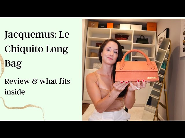 Jacquemus : Le Chiquito Long Bag: Review and what fits inside! 