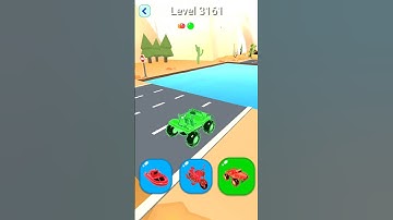 Shape-shifting Funny Race All Level Gameplay Walkthrough Master Level #3161 BeamNG.drive #Shorts