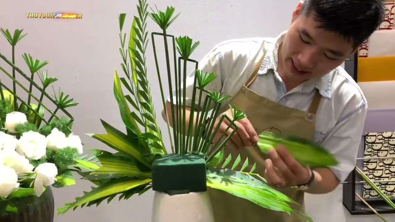 Tạo Fom Giáng Cho Bình Hoa - Bài 1a Khoá Cắm Hoa Nâng Cao