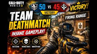 COD Mobile Team Deathmatch 🔥 INSANE Firing Range Gameplay!