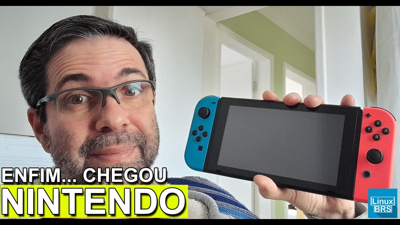 Caixa Vazia Compatível com Nintendo Switch V1 Com Berço - Black Games