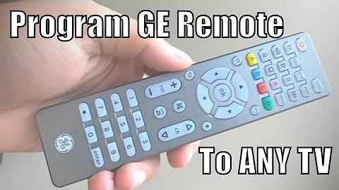 Program GE Universal Remote to Any TV (Samsung, LG, Vizio, Hisense, Sony, and More)