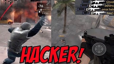 Hacker in Critical Ops (Wall hacks, One shot one kill, Aim bot)
