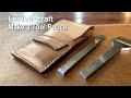 菱目打ち入れ｜ make a Leather tool pouch【レザークラフト】