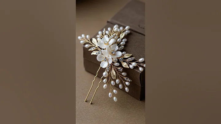 Bridal flower hair pins 💐 ✨👰#trendingjewellery #style #shortvideo #viralvideo