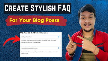 Make Your Blog Post FAQ Section Stylish in 2 Steps | Stylish FAQs CSS