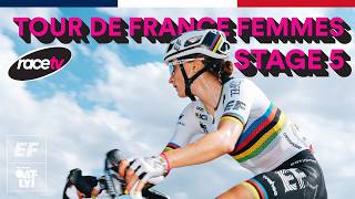 A Hard Day For The Break - Tour De France Femmes: Stage 5 Racetv From Ef Pro Cycling