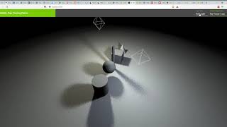 Three.js ray-tracing experiment update