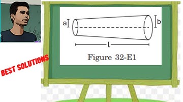 HCV Excercise Chapter 32 Electric current in conductors Question 10 | Figure (32-E1) shows a