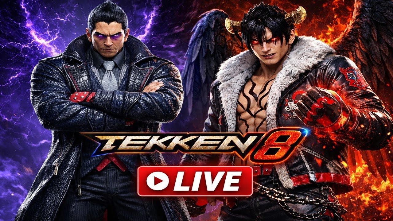 TEKKEN 8 LIVE || LET'S RANK UP HEIHACHI