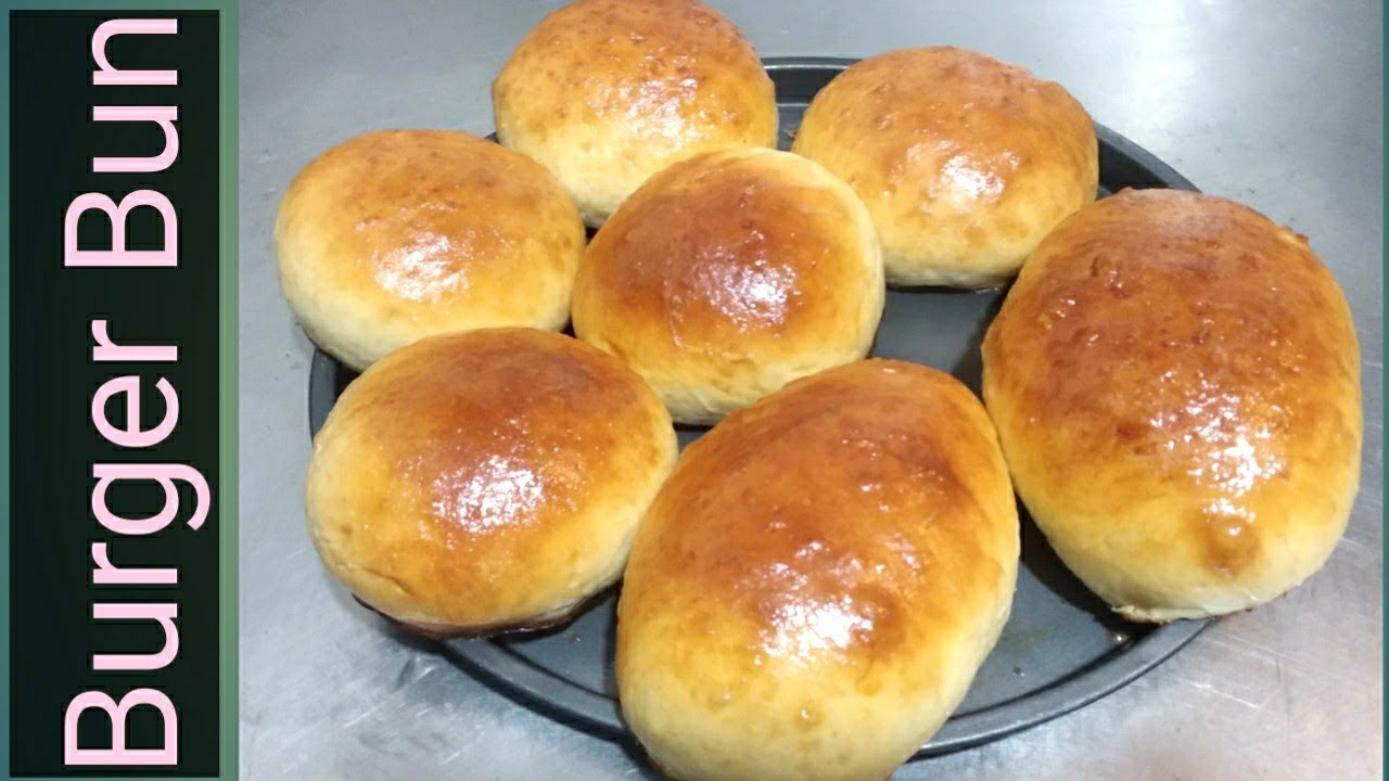 Burger bun recipe How to make burger bun বেকারি স্টাইলে বনরুটি