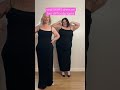 Viral skims dress on two different body types! Plus size try on