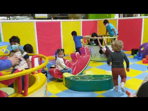 Aarya enjoying at