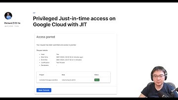 Privileged Just-in-time access on Google Cloud with JIT