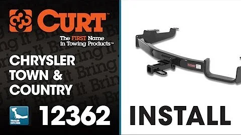 Trailer Hitch Install: CURT 12362 on 2006 Chrysler...
