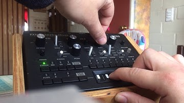 Korg monotribe entre las dimensiones