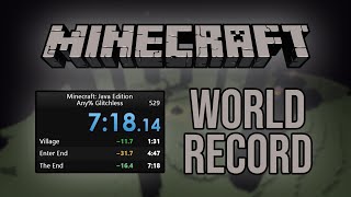 Minecraft Any% SSG 1.9+ | 07:18 (Speedrun) [WR]