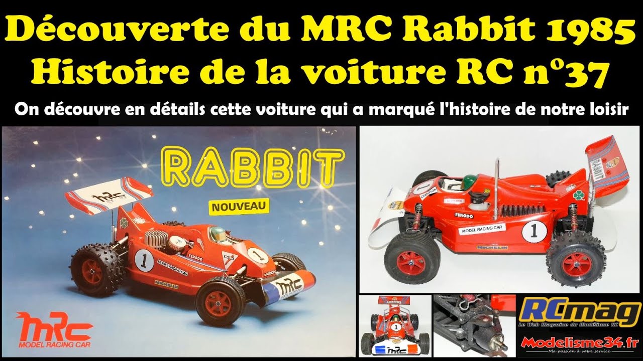 Histoire de la voiture RC n°37 - Le MRC Rabbit 1985 - YouTube