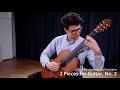 2 pieces for classical guitar no 2 by b kallestein