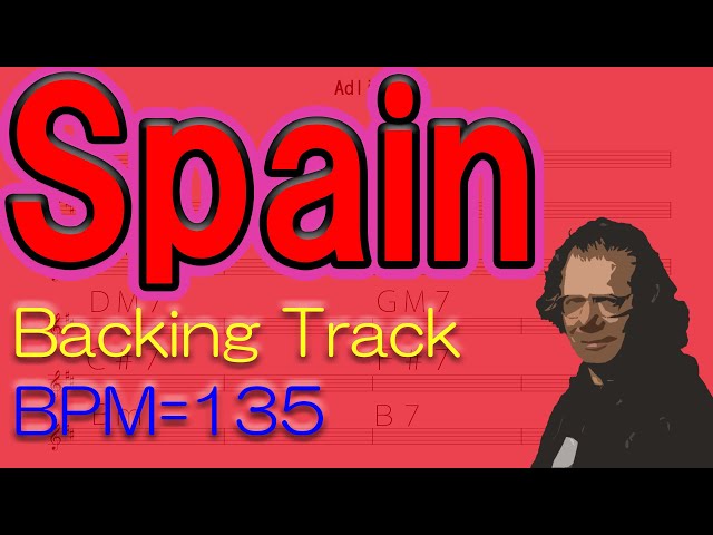 【Spain】Backing Track BPM=135 (Score Original BPM) class=