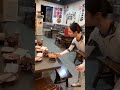 Beautiful Chinese Robot Girl Serving Food in Hotel 🤖✨