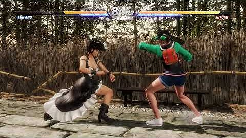 Dead or Alive 6 Leifang vs Hitomi CPU vs CPU AI vs AI (hardest level 8)