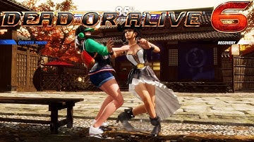 Dead or Alive 6 Leifang vs Hitomi CPU vs CPU AI vs AI (hardest level 8)