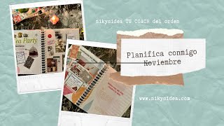 Planifica conmigo Noviembre en Mi #plannernikysidea by Nikysidea 46 views 6 months ago 10 minutes, 23 seconds
