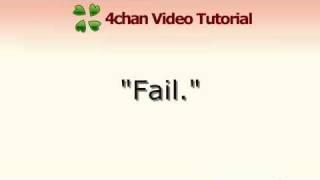 Lesson 3 - Glossary - 4chan Video Tutorial