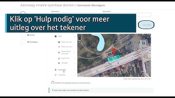 Intructievideo - privatieve ingebruikname openbaar domein