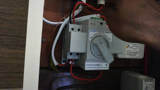 How to install automatic changeover switch and inverter, Dominant systems work, don't forget to subc