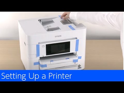 WF-C4810 - Setting Up a Printer