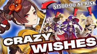 The $1500 Chronicled Wish MISTAKE...my FINAL wishing session to get EVERY Genshin Character