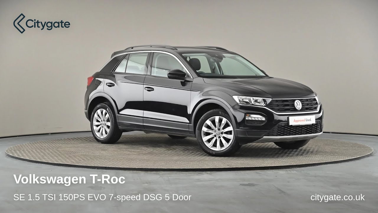 Volkswagen T-Roc - SE 1.5 TSI 150PS EVO 7-speed DSG 5 Door - Citygate ...