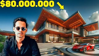 Asi es como MARC ANTHONY gasta sus MILLONES en 2024 Coches Mansiones Fortuna - Estilo Rico