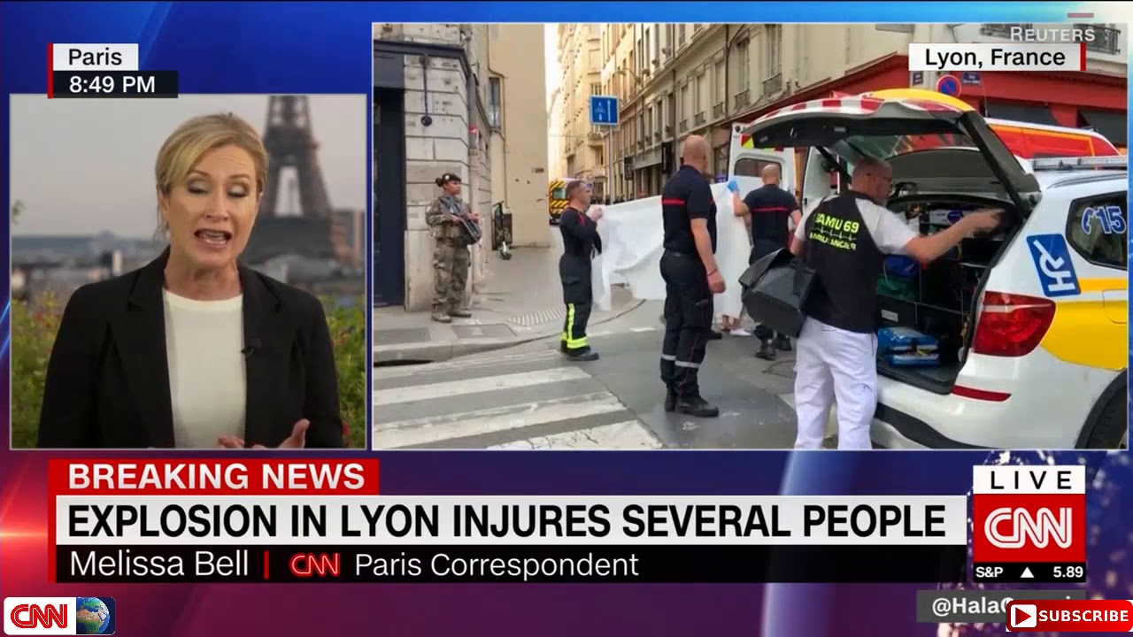 May 25, 2019 | Lyon explosion injures several in France - YouTube