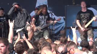 Thy Art Is Murder &quot;Reign of Darkness / Light Bearer&quot; (HD) (HQ Audio) Mayhem Live Chicago 7/12/2015