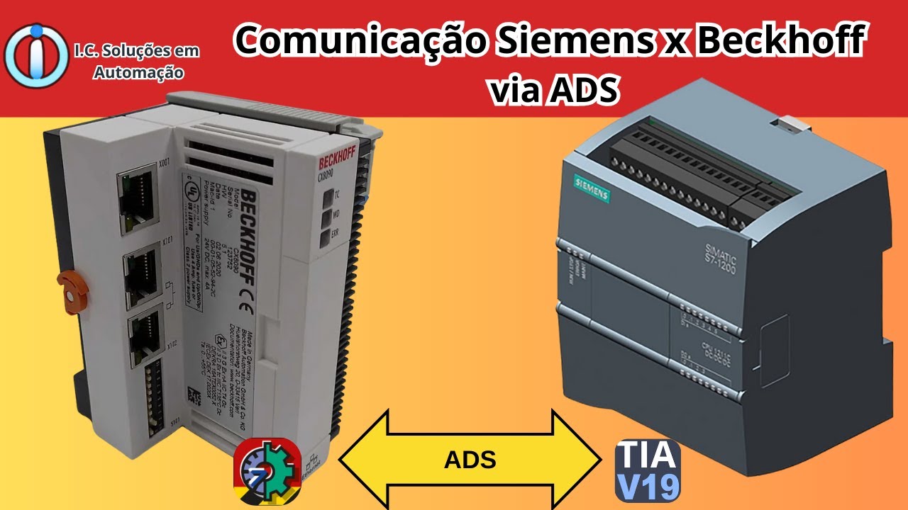 Comunicação Siemens x Beckhoff via ADS - YouTube