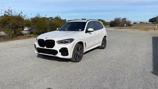 Tour the 2023 X5 M50i in Mineral White | 4K