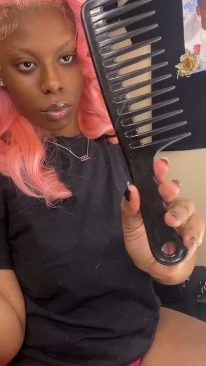  how to touch up your wig pt.2 - YouTube