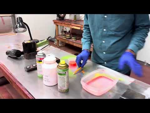 Birring PT II Training. Penetrant with Hydrophic Emulsifier; Type I Method D, ASTM E 1210